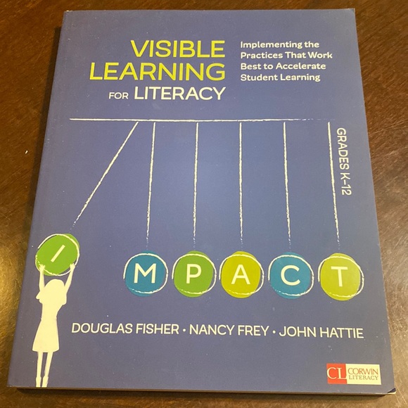 Visible Learning for Literacy by Douglas Fisher, Nancy Frey and John Hattie - Picture 1 of 2